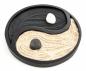Preview: Zen Garten Yin Yang schwarz aus Holz  ca. 20 cm